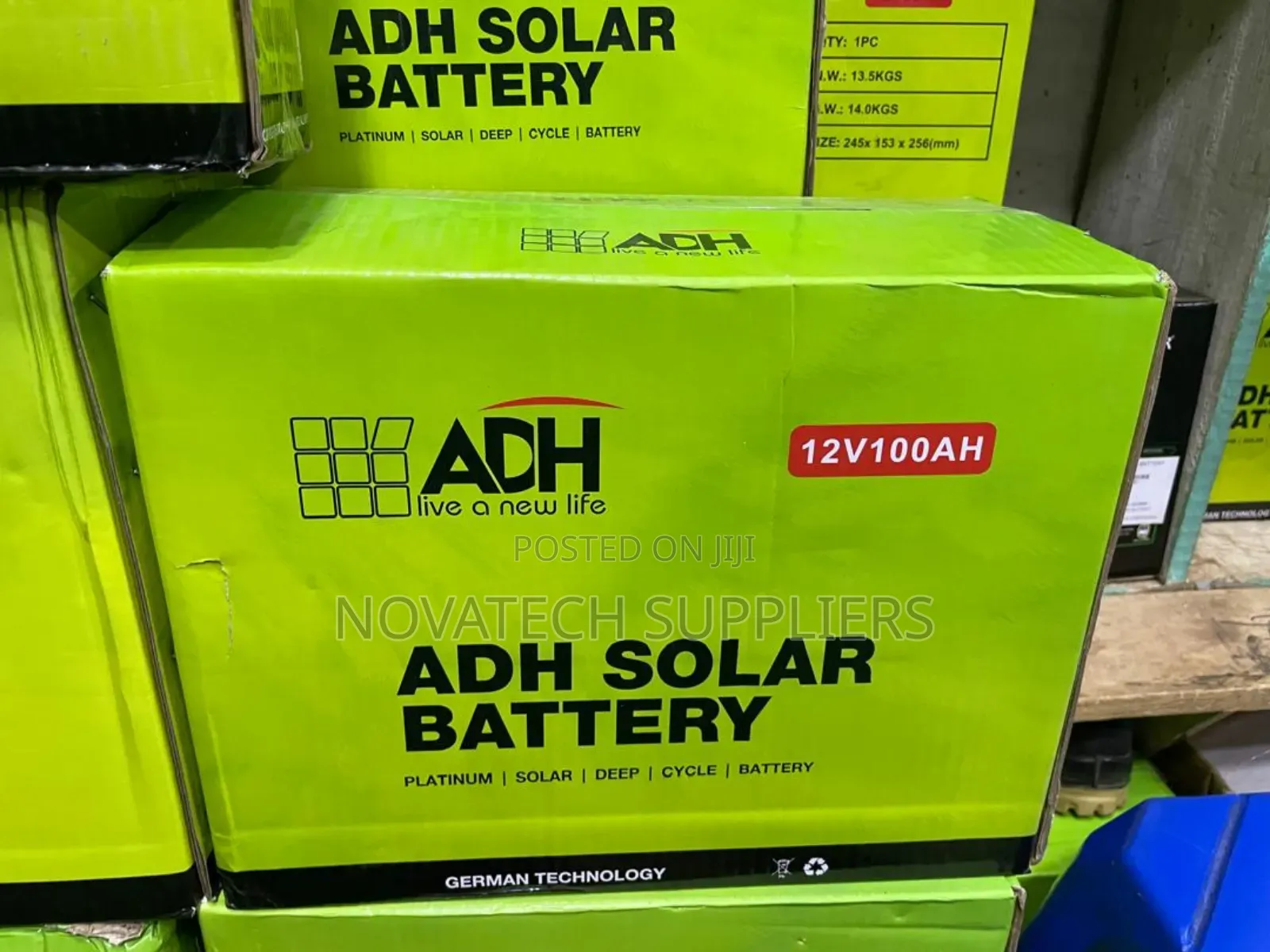 100ah German Technology Solar Battery Vaughn