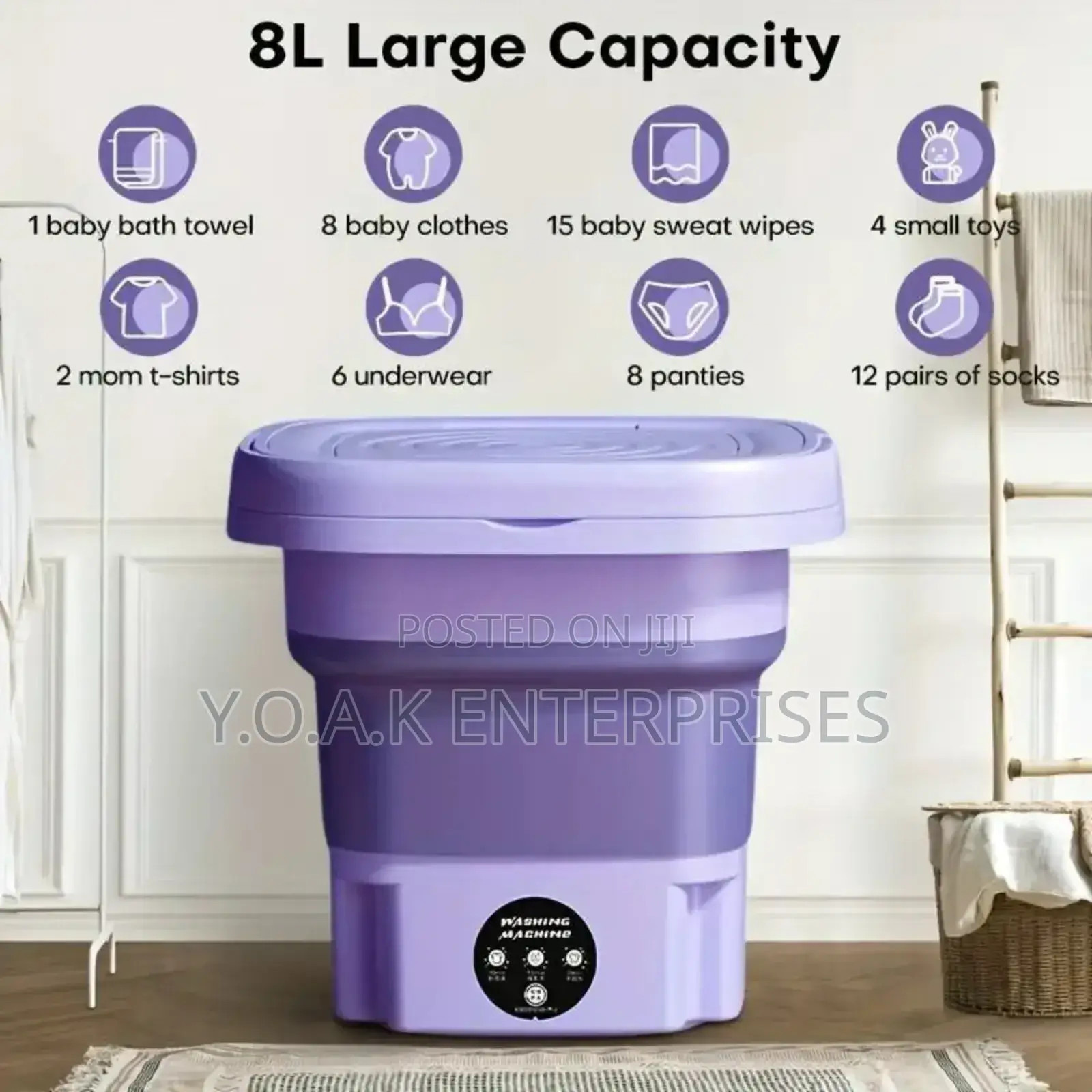 Mini Washing Machine 8 Liters