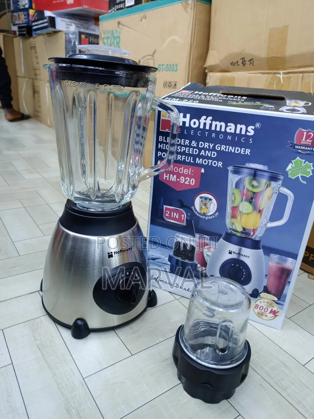 Blender Dry Grinder High Speed and Powerful Motor Blender