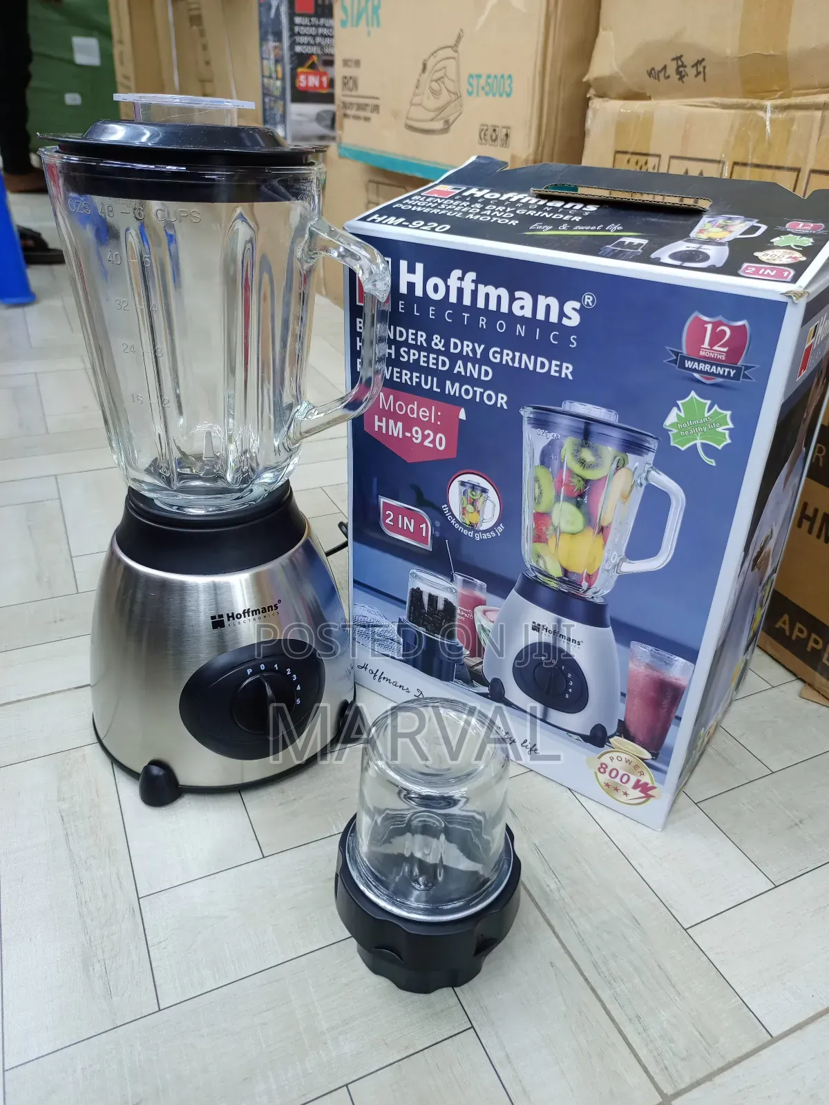 Blender Dry Grinder High Speed and Powerful Motor Blender
