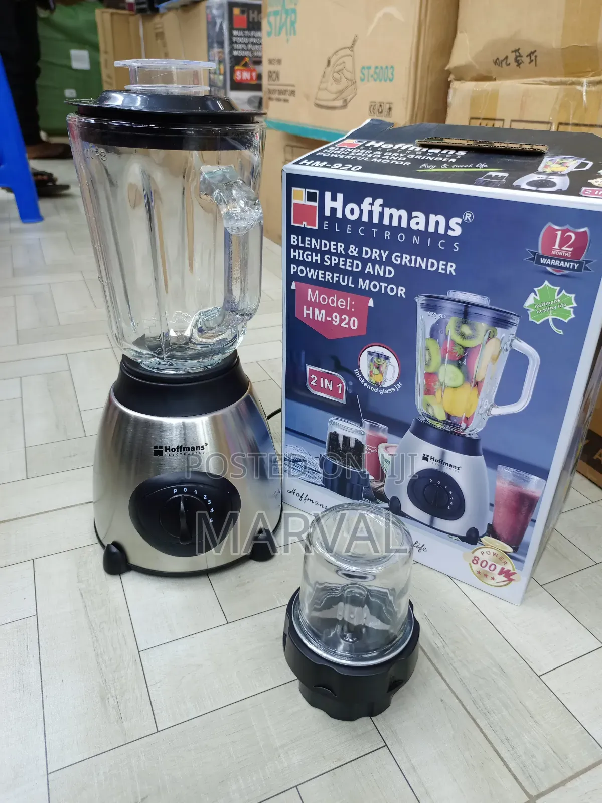 Blender Dry Grinder High Speed and Powerful Motor Blender