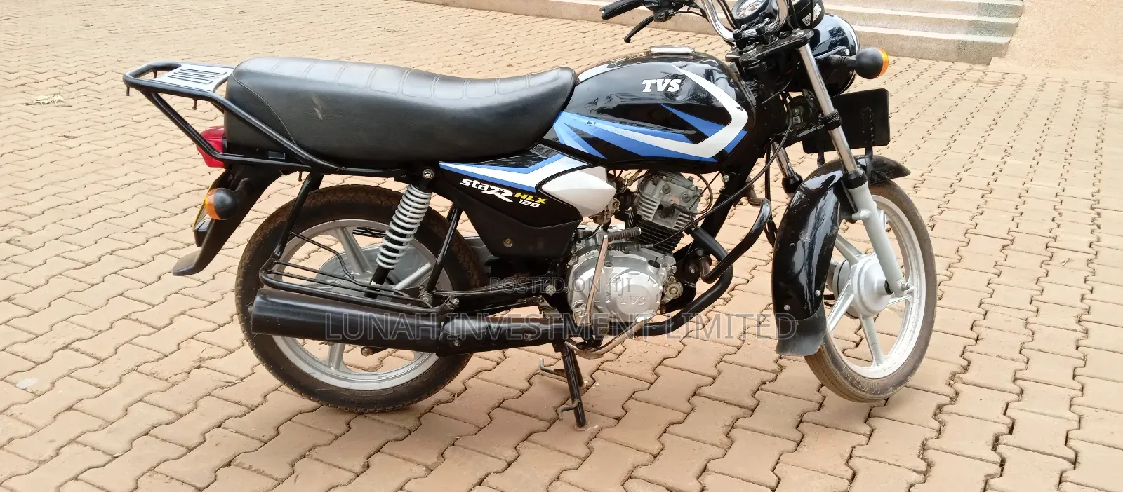TVS HLX 125 2024 Blue