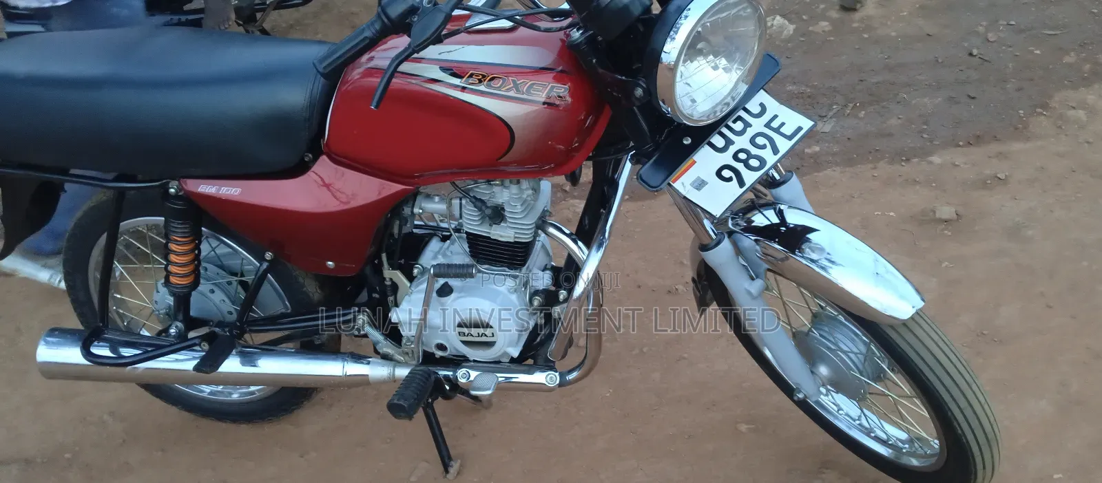 Bajaj Boxer 100 2024 Red
