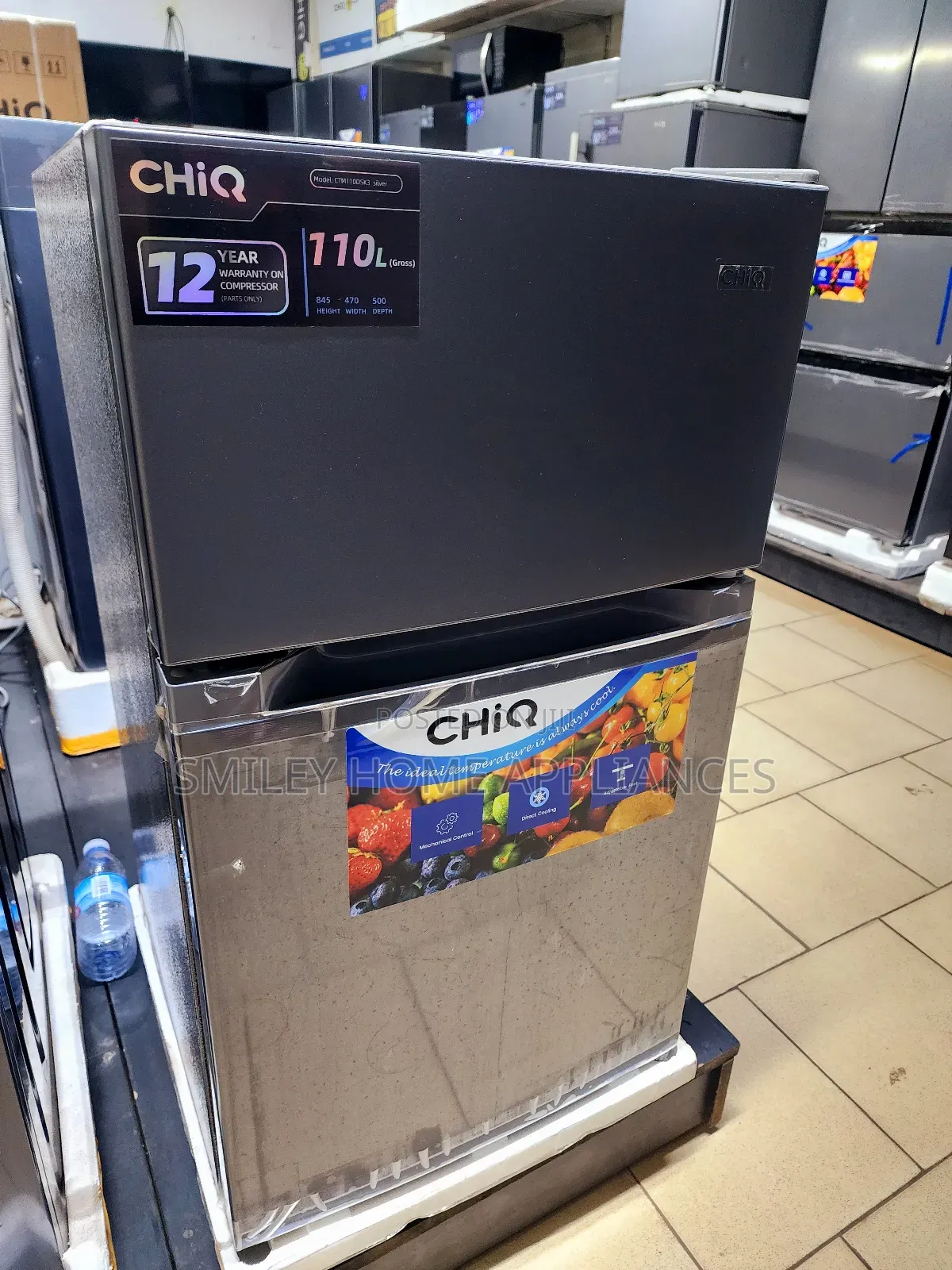 12 Years Warranty Chiq 110ltrs Refrigerator