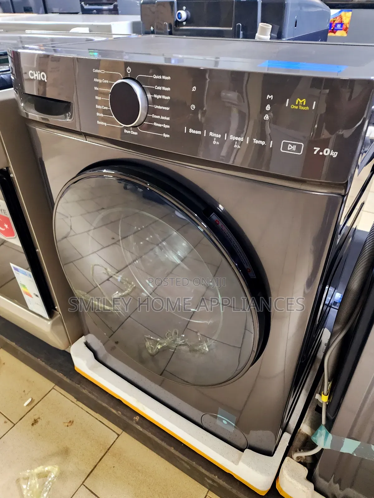 Chiq 7kgs Frontloader Fully Automated Washing Machine