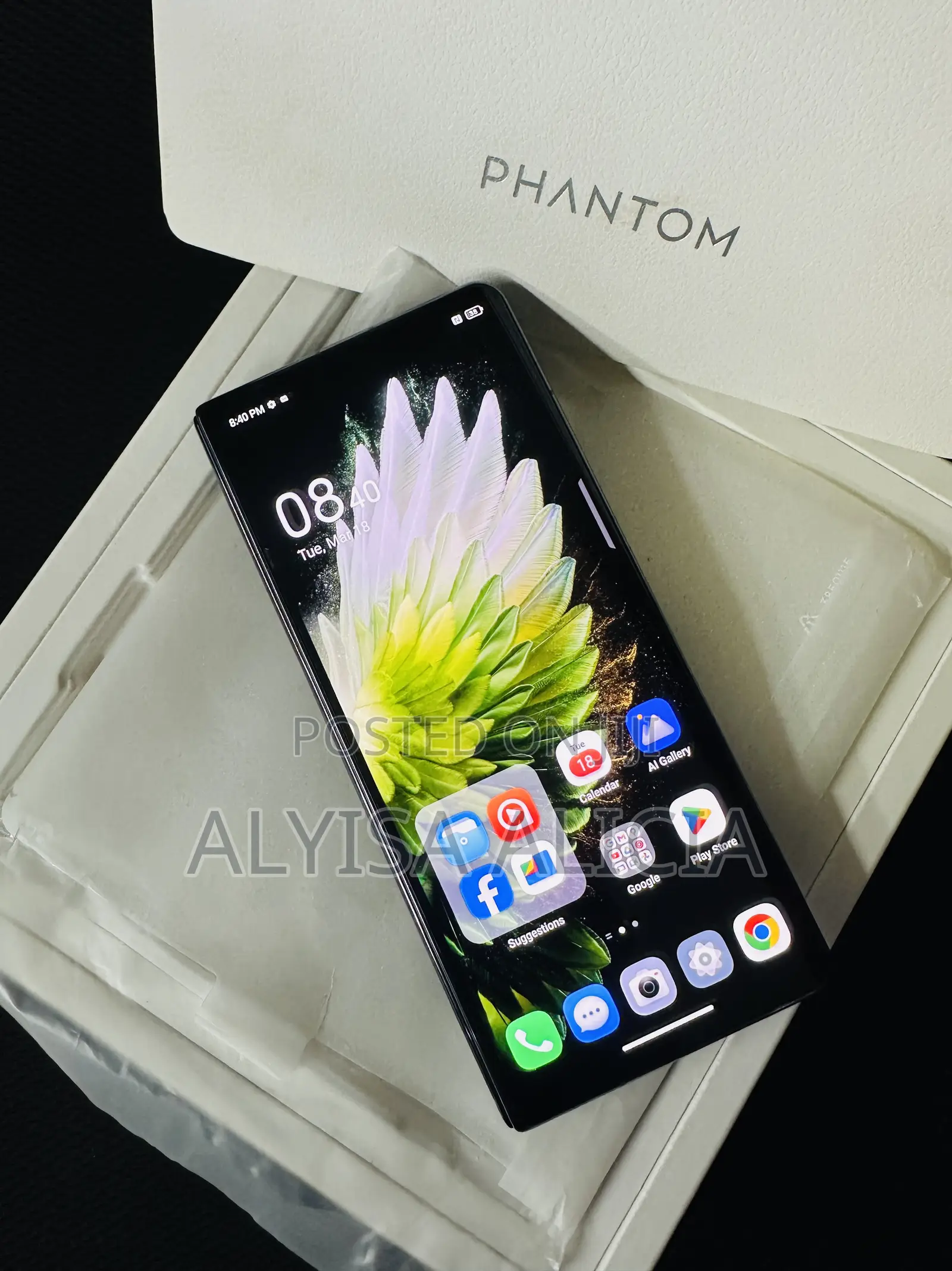 Tecno Phantom V Fold 2 512 GB Black