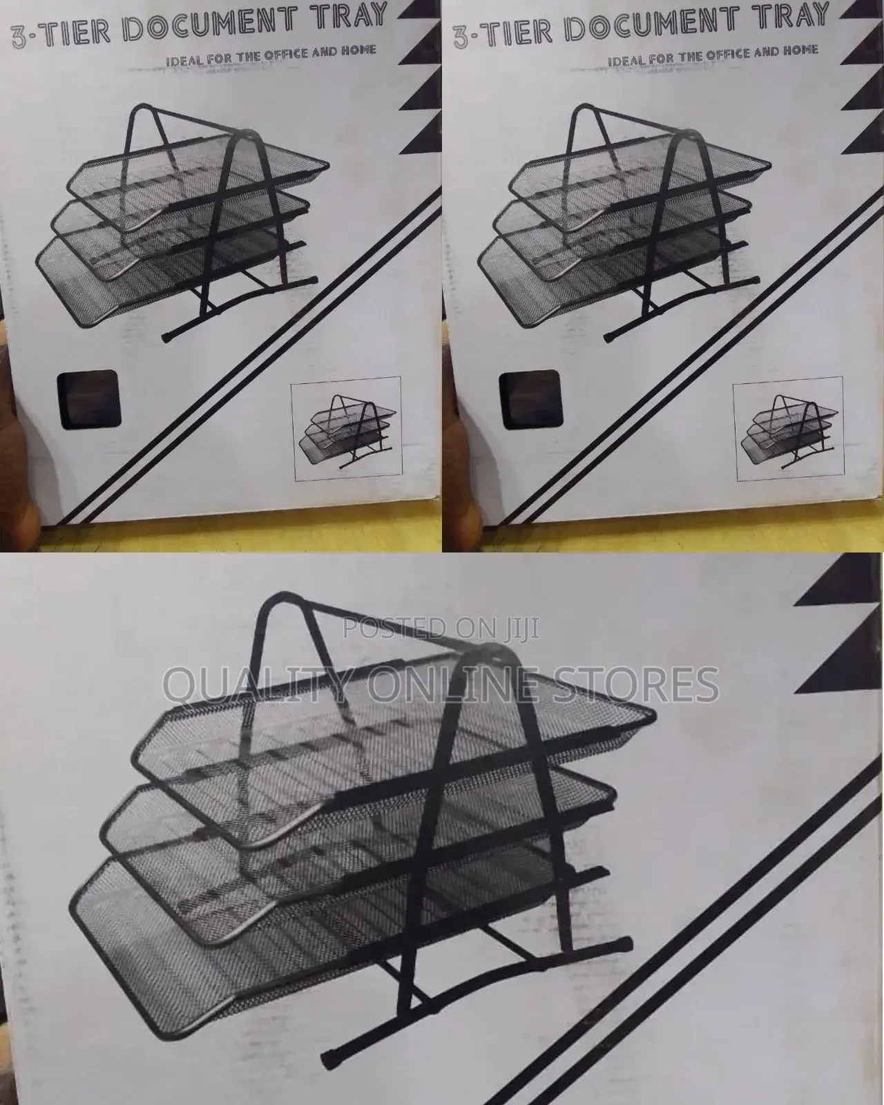 Metallic Documents Tray