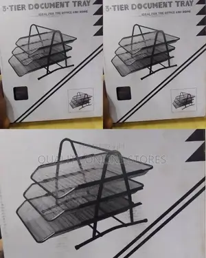 Metallic Documents Tray