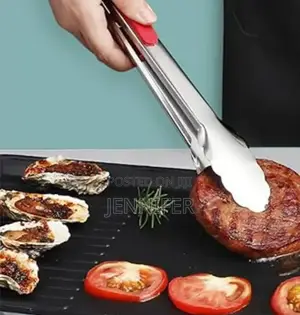 New Stainless Steel Food Tongs