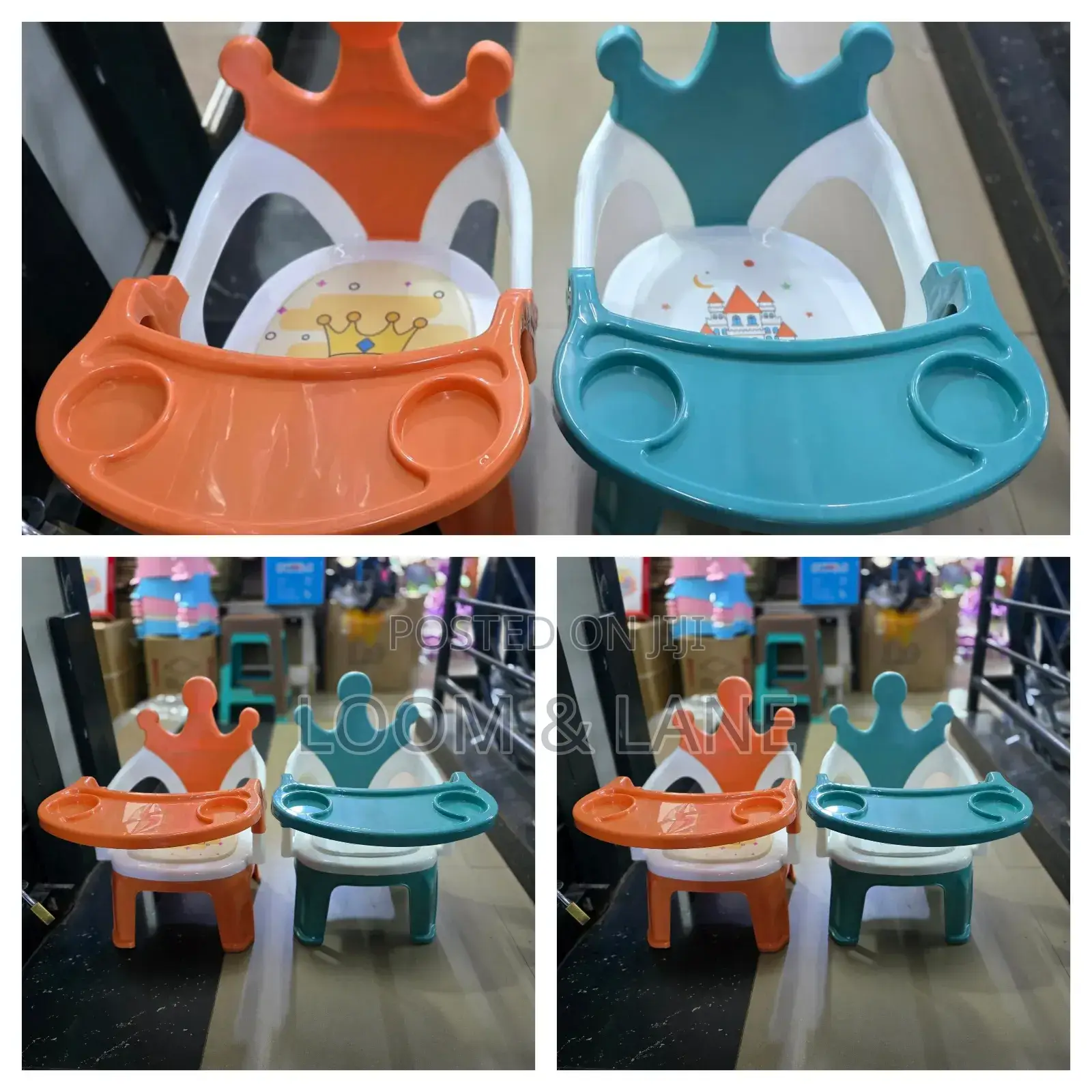 Kids New Plastic Feeding Chair