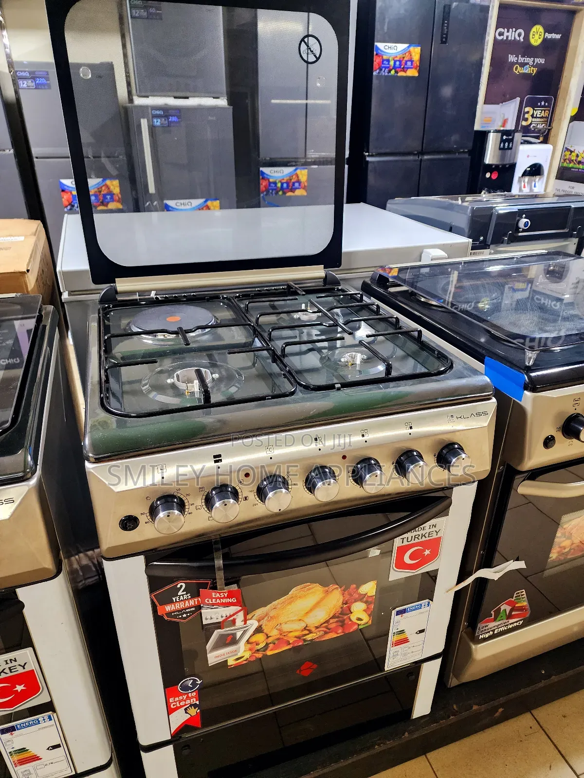 Klass 60cm*60cm Gas Cooker (3+1) at a Discounted Price