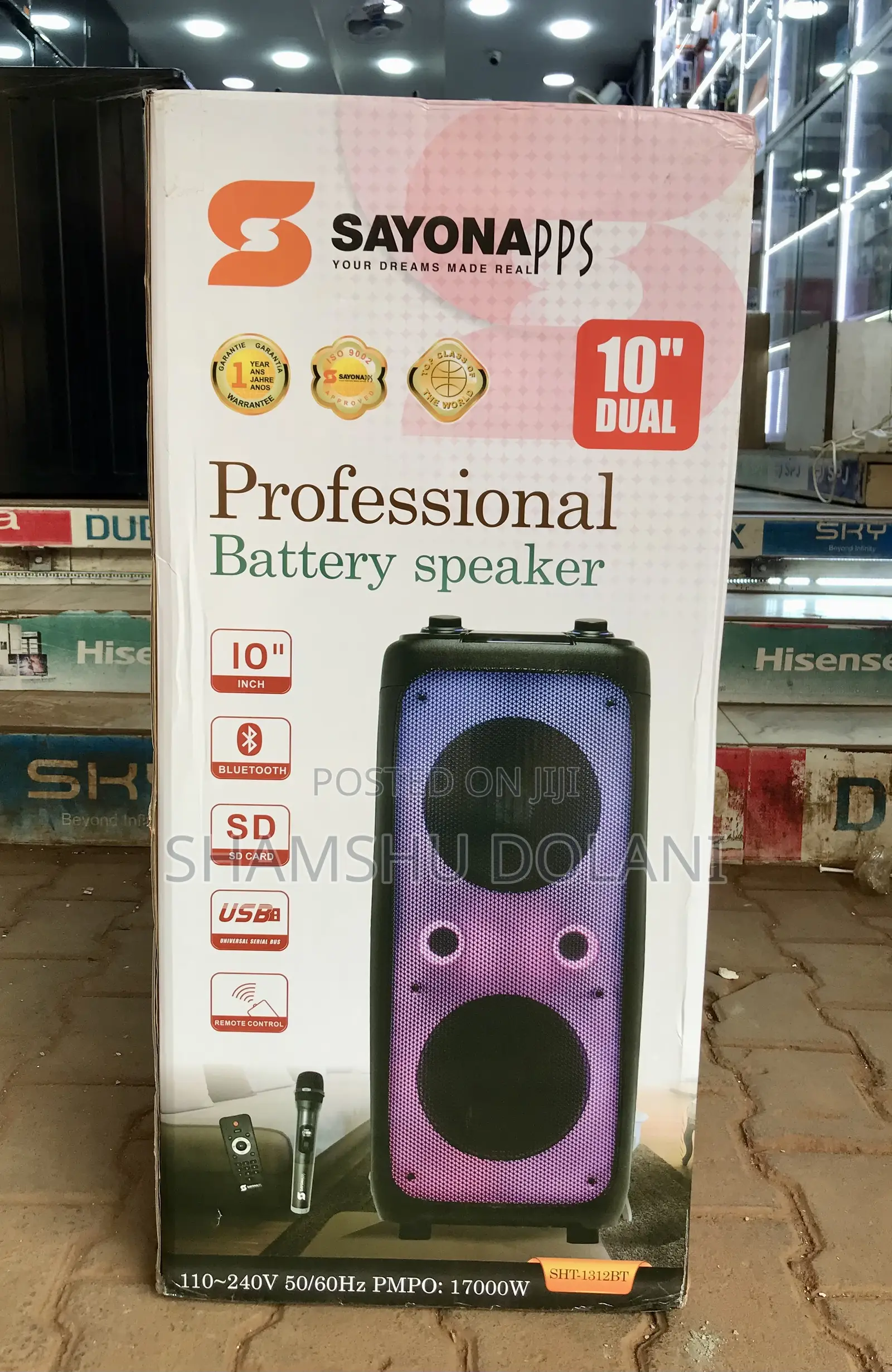 Sayona Speaker 10”