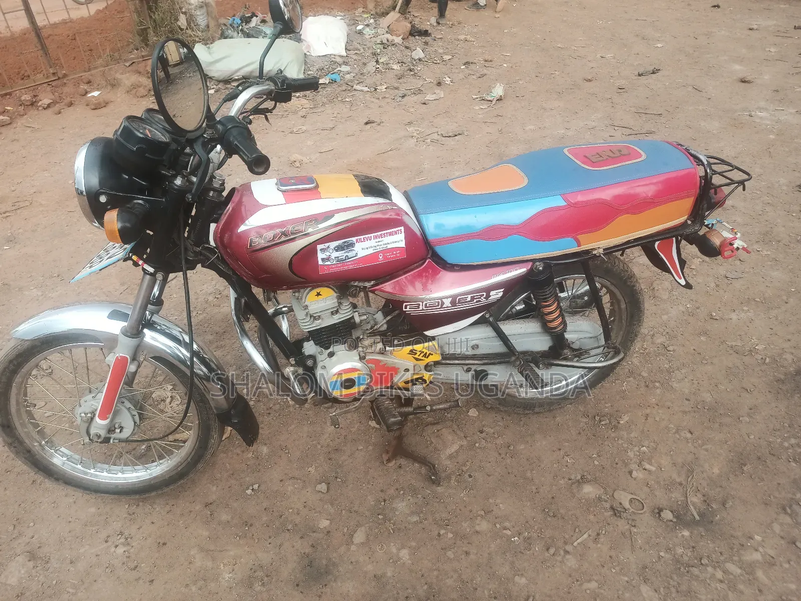 Bajaj Boxer 2022 Red