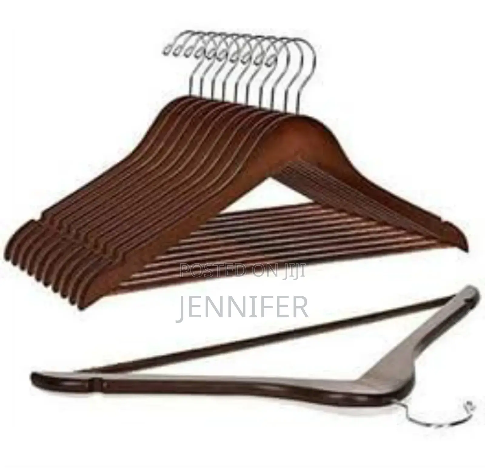 1pcs Wooden Cloths Hanger