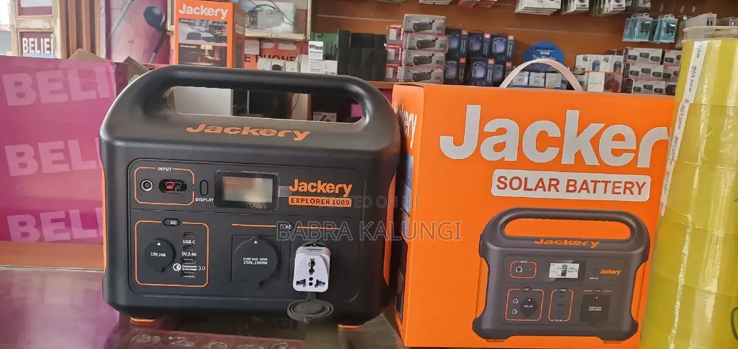 Jackery Explorer 500 Portable Power Station-518wh Solar Gen-