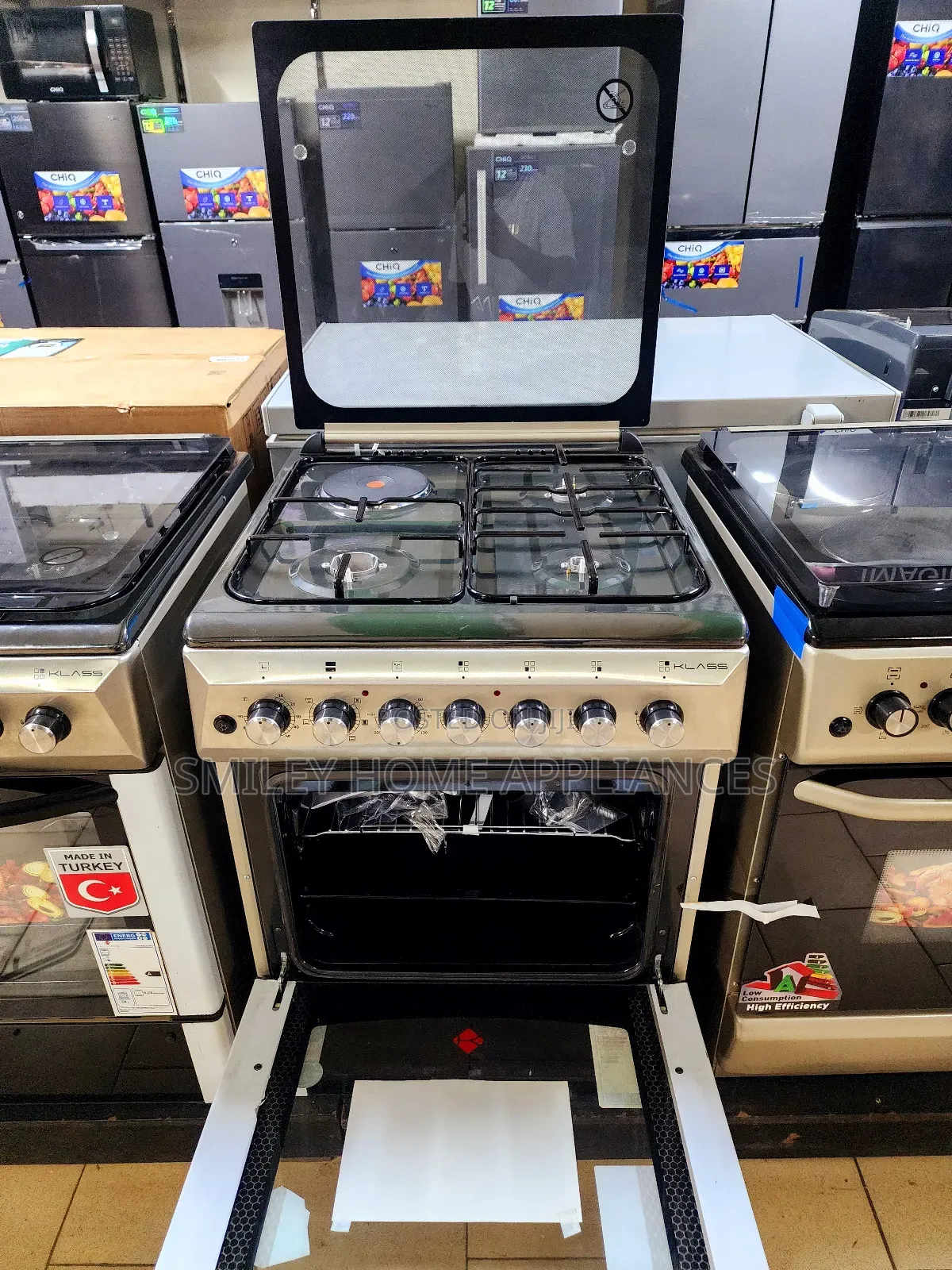 Klass With Turbo Oven Fan 60cm by 60cm 3+1