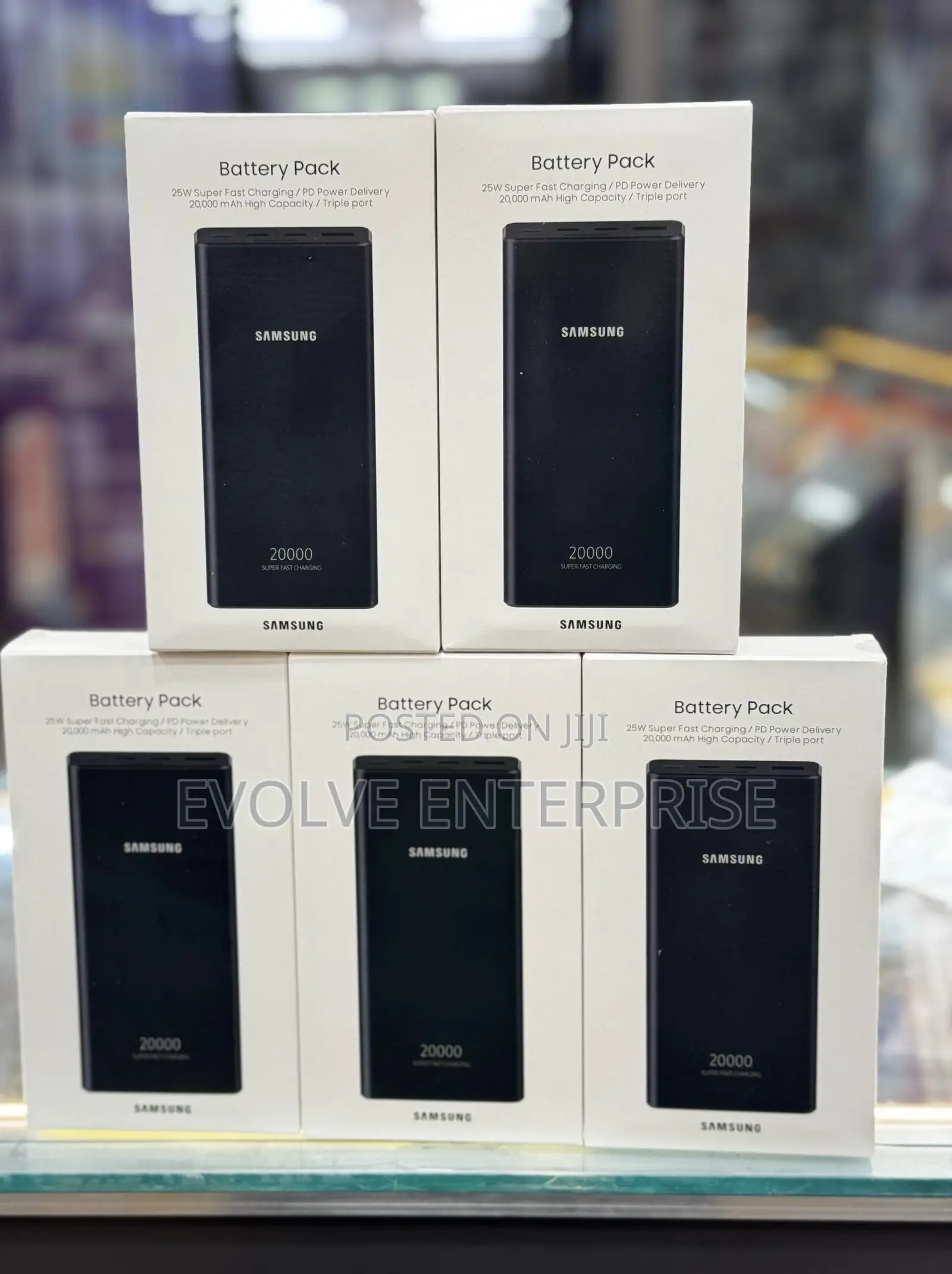 Samsung Battery Pack 25w Super Fast Charging 20,000 Mah