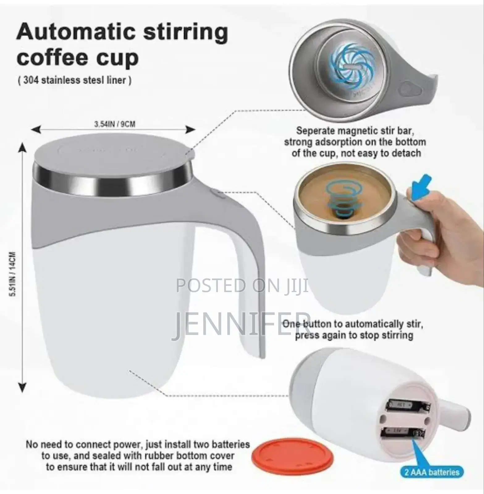Automatic Self Stirring Cup