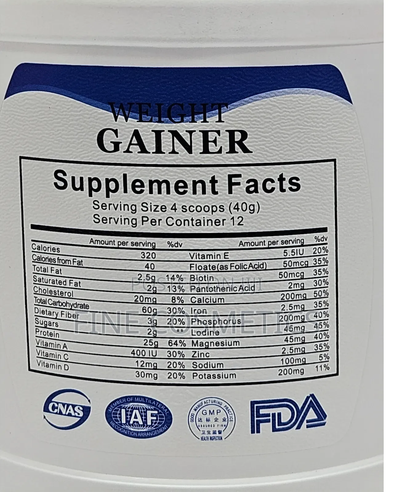 Wholesale. Weight Gainer | Whey Protein Powder Porridge Gain