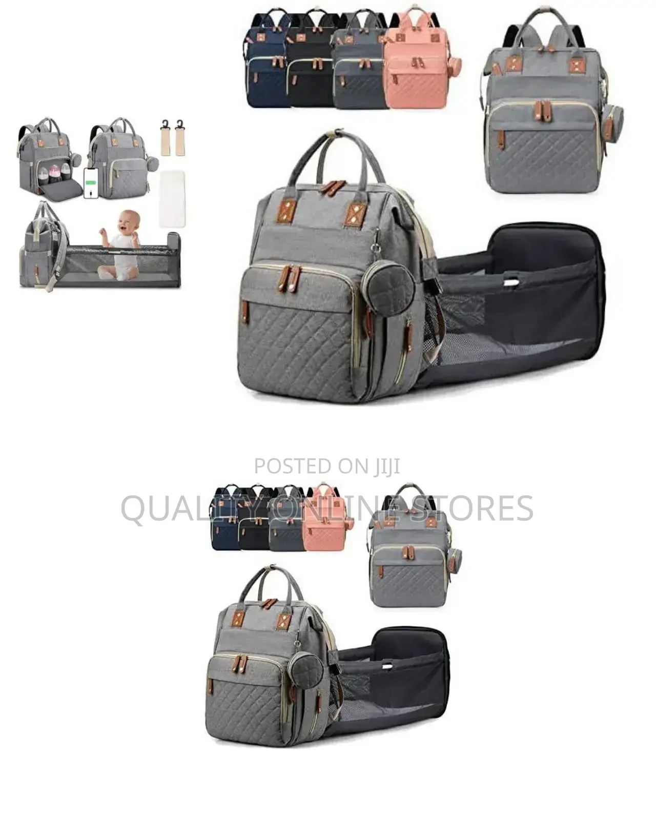 Back Baby Diaper Bag