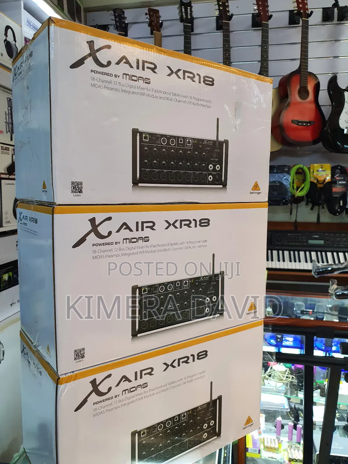 Behringer X Air Xr18 Digital Mixer 18 Channels