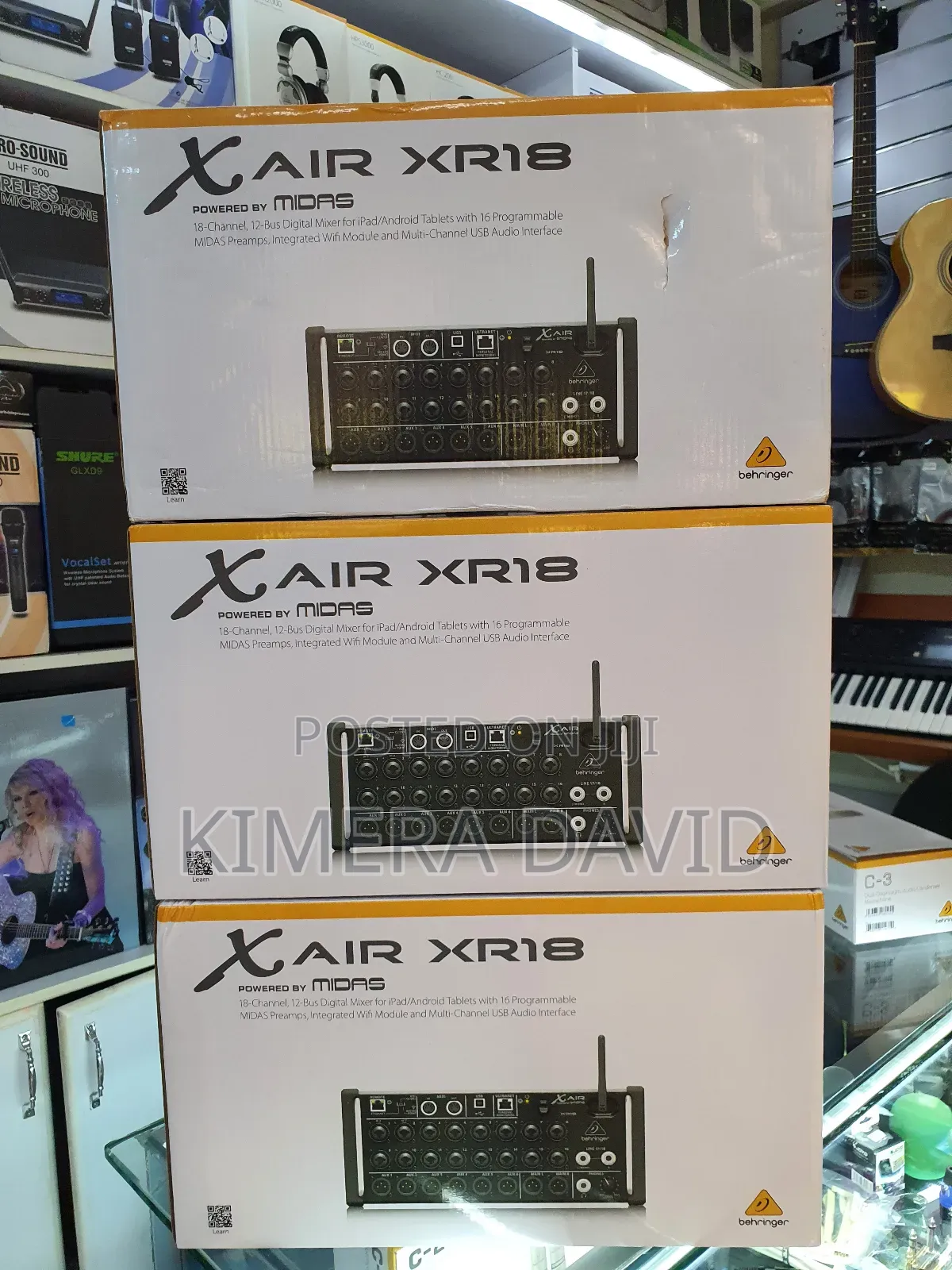 Behringer X Air Xr18 Digital Mixer 18 Channels