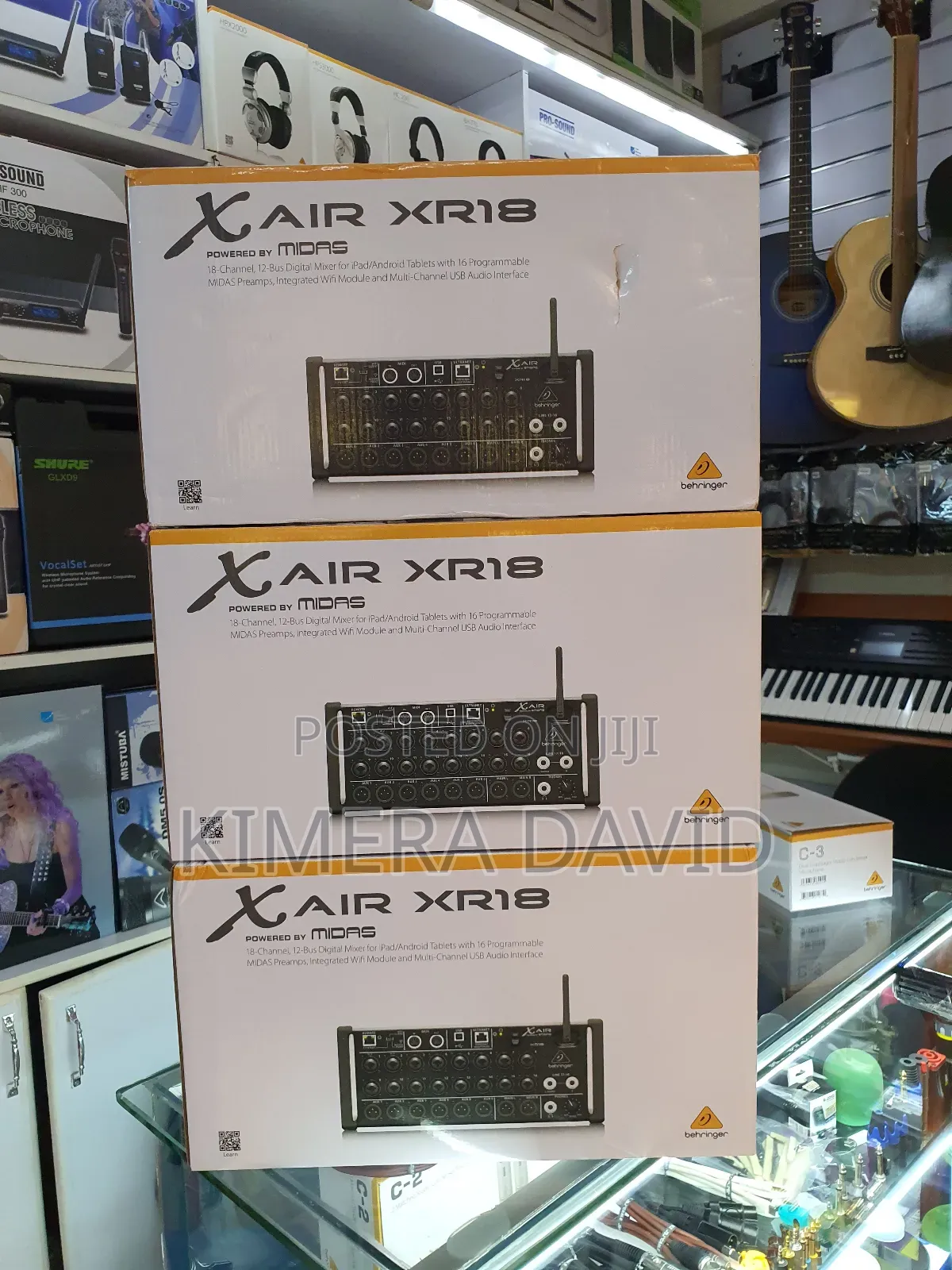 Behringer X Air Xr18 Digital Mixer 18 Channels