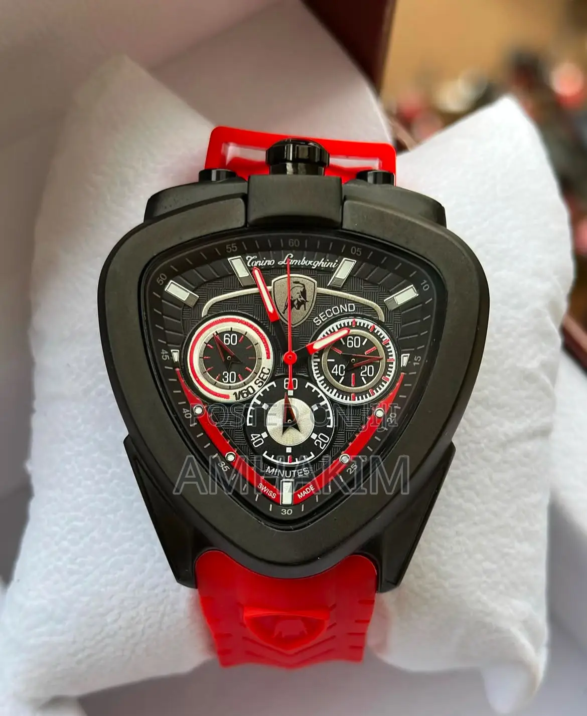 Tonino Lamborgini Rubber Strap Watch in Stock