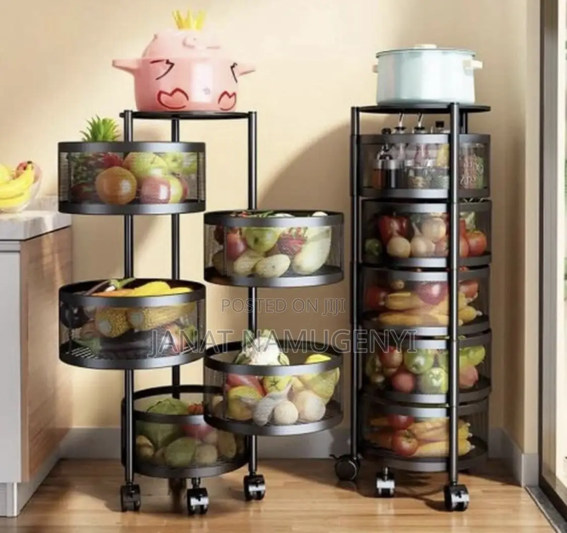 Circular 5 Tier Storage Oraginiser