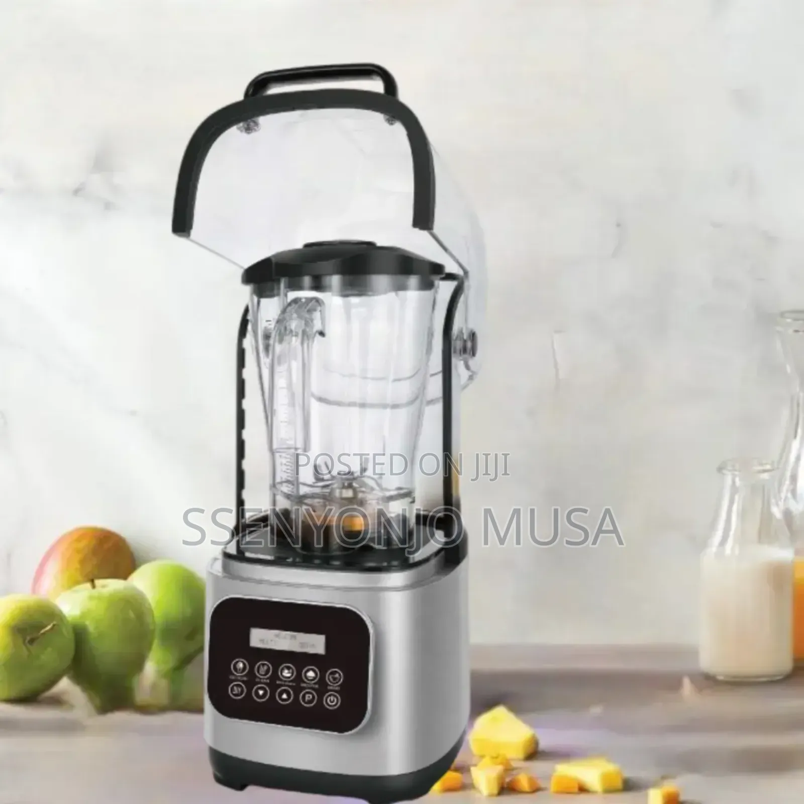Commercial 2000w Blender Mixer - 7 Speeds, 6 Stainless Steel