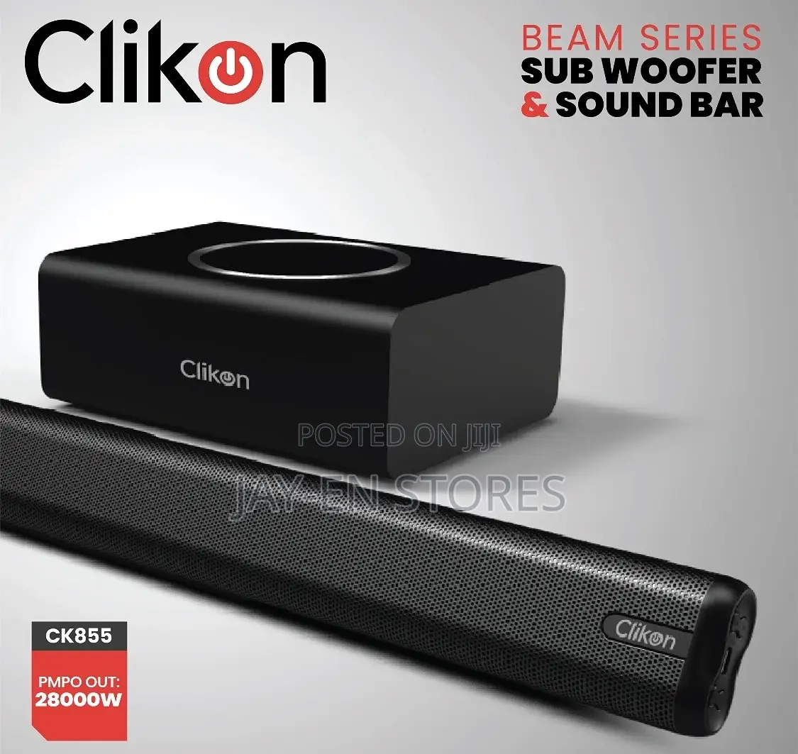 Clikon Beam Series Sub Woofer and Sound Bar