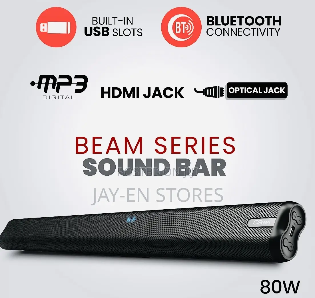 Clickon Beam Series Sound Bar 80w