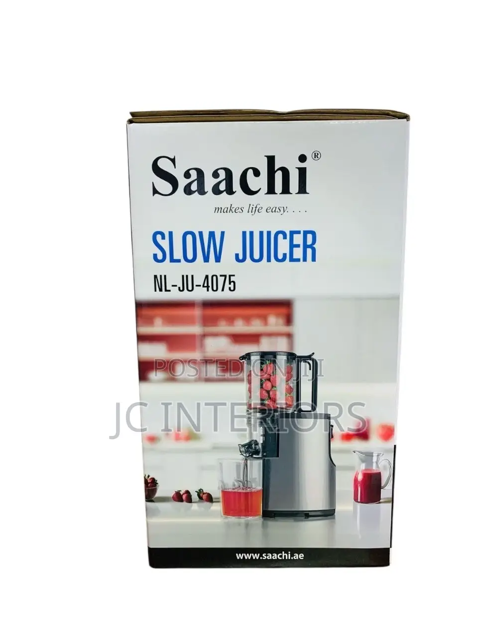 Saachi Slow Juicer - Quality