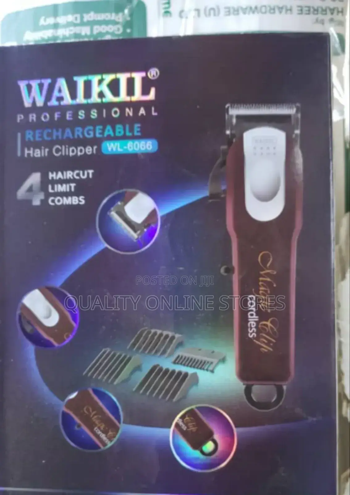 Rechargeable Waikil Hair Clipper