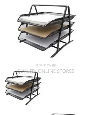 Metallic Documents Tray