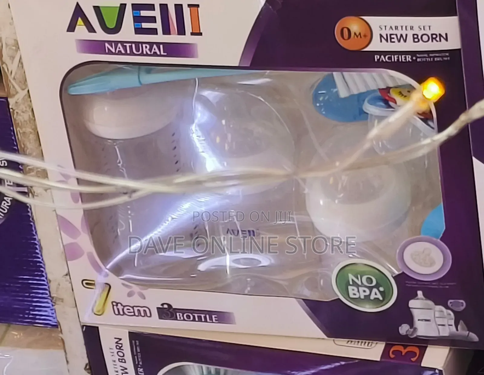 Aveni 7pcs Natural New Born Starter Pack