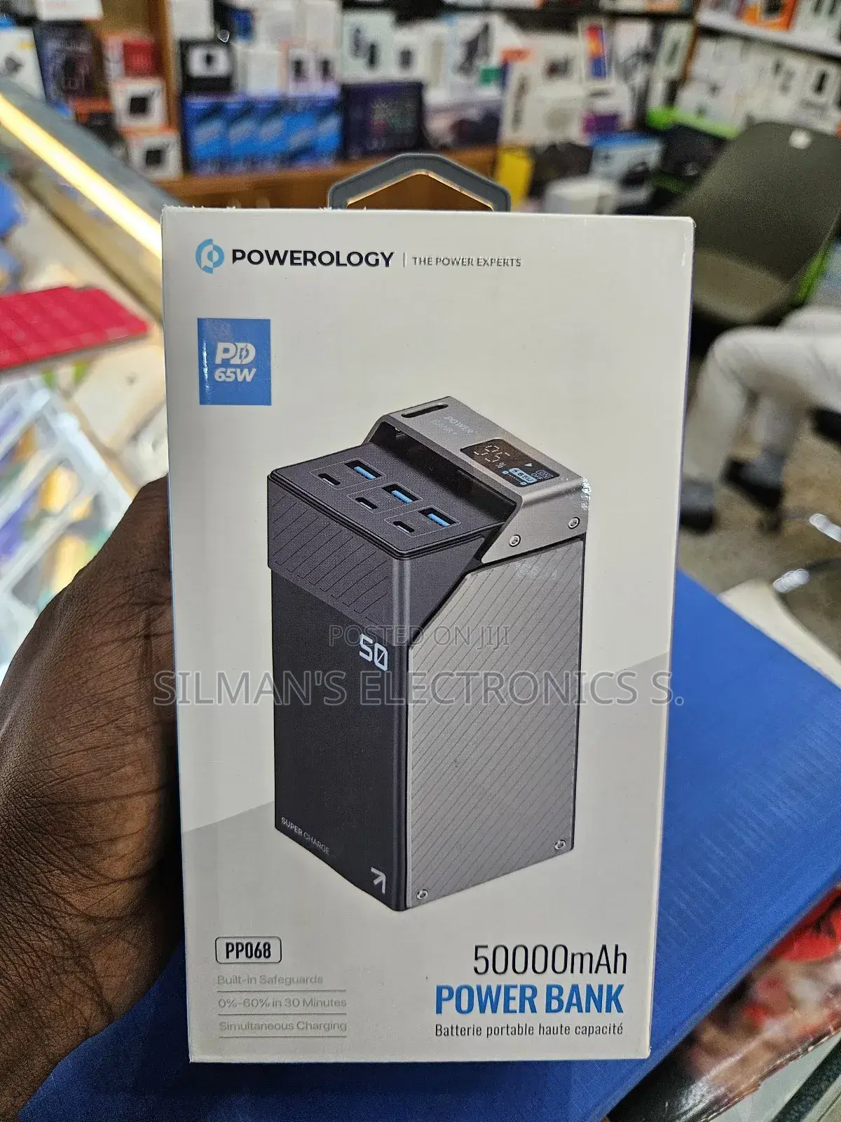 Powerology 50,000mah Powerbank 65w Pd