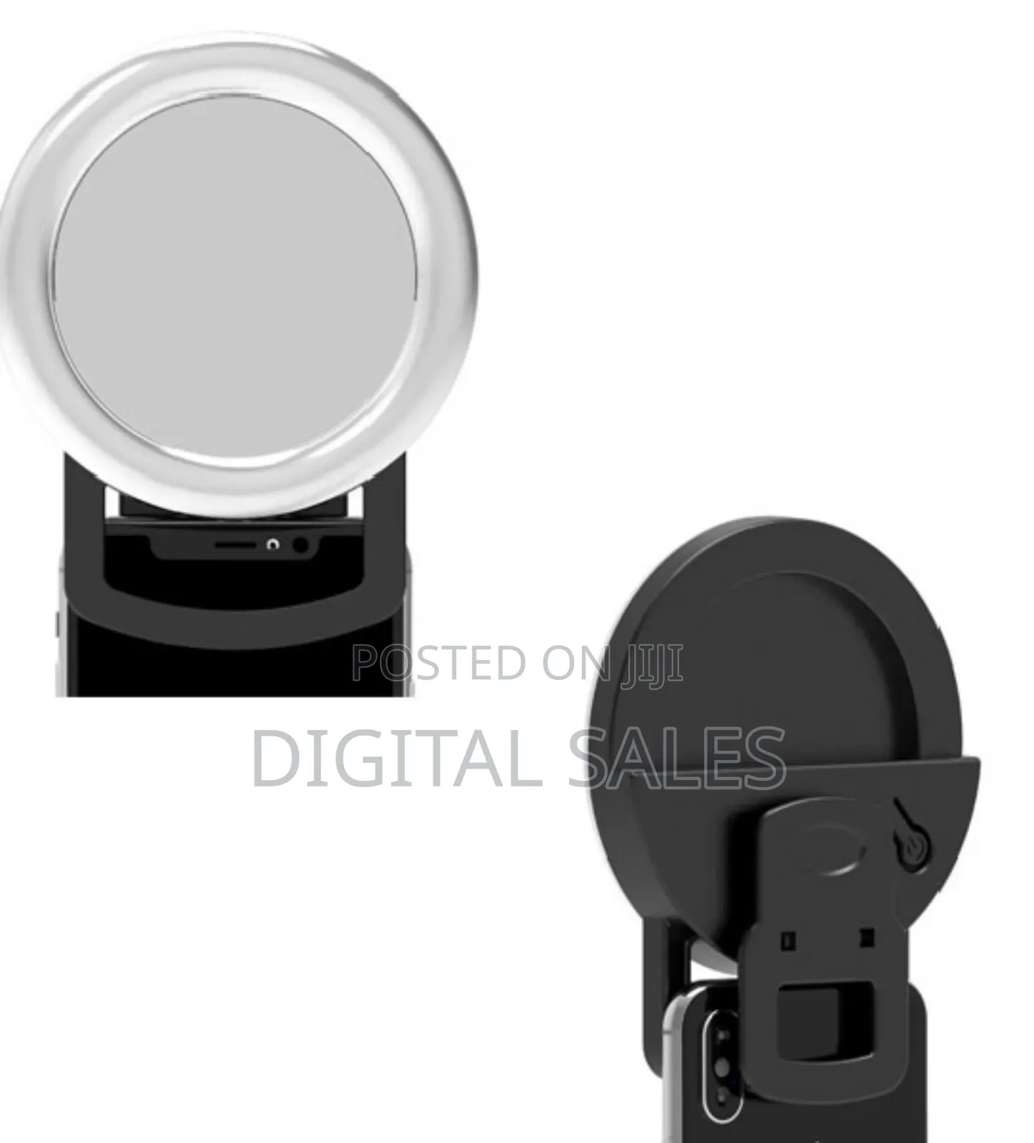 Portable RGB Led Ring Light and Mirror