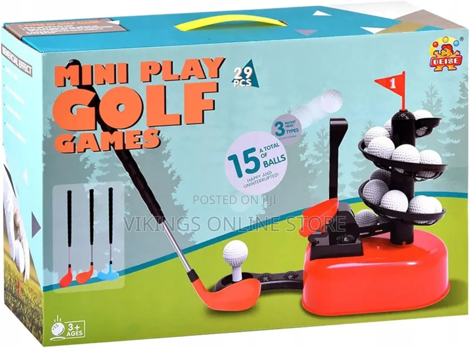 Sportseries 29 PCS Kids Golf Set With 15 Golf Balls .