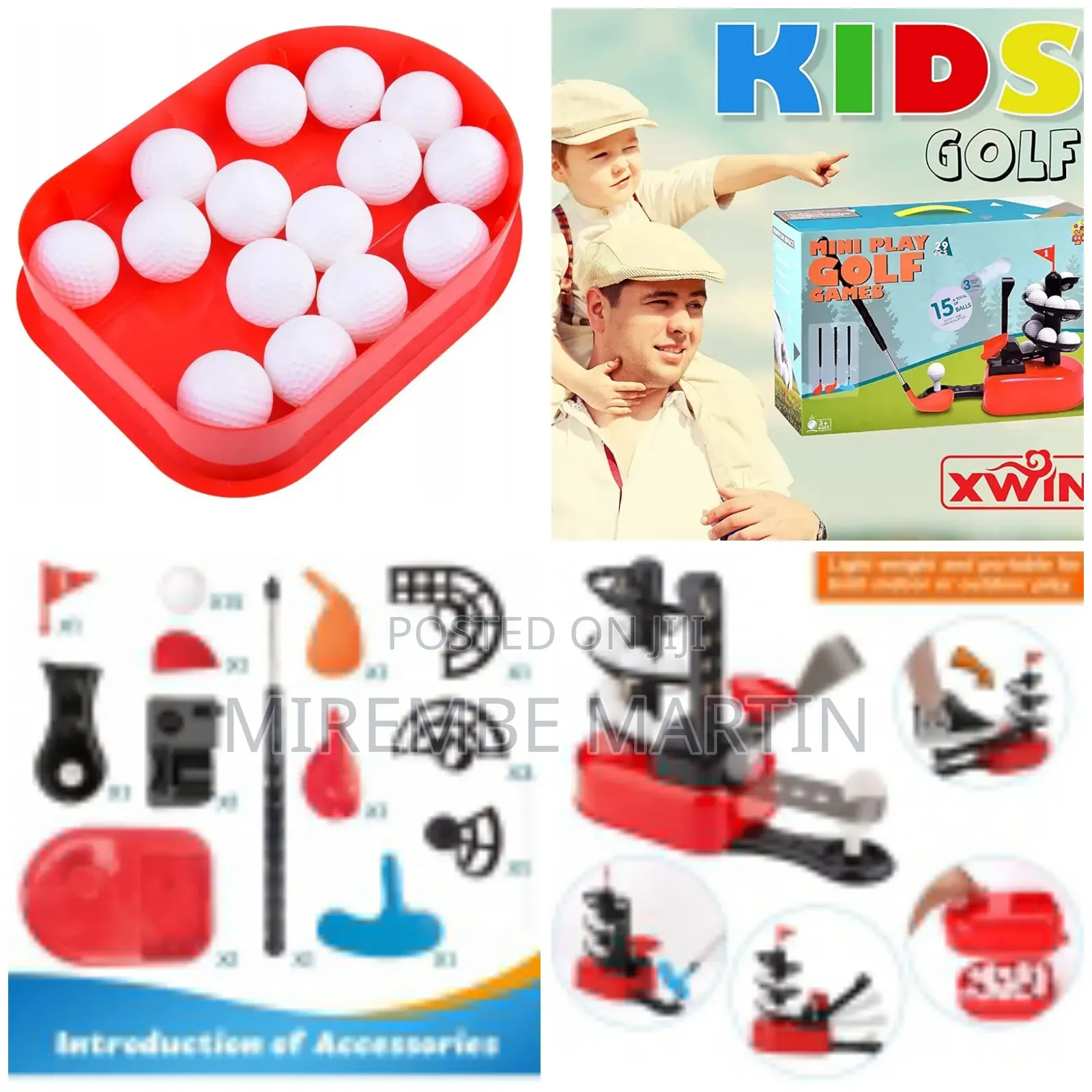 Mini Play Golf Games 29 PCS for 3+ Ages/Kids Toys