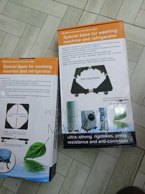 Special Adjustable Bass for Washing Machine and Refrigerator