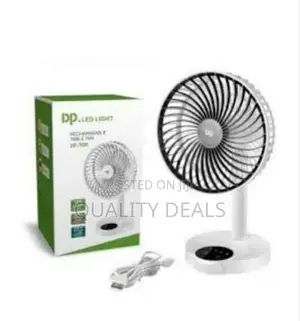 Dp Rechargeable Table Fan