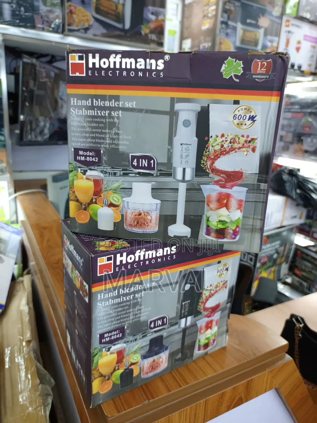 Hoffmans Hm-8042, 4 in 1 Hand Blender