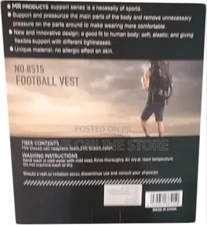 Yc Support Football Vest