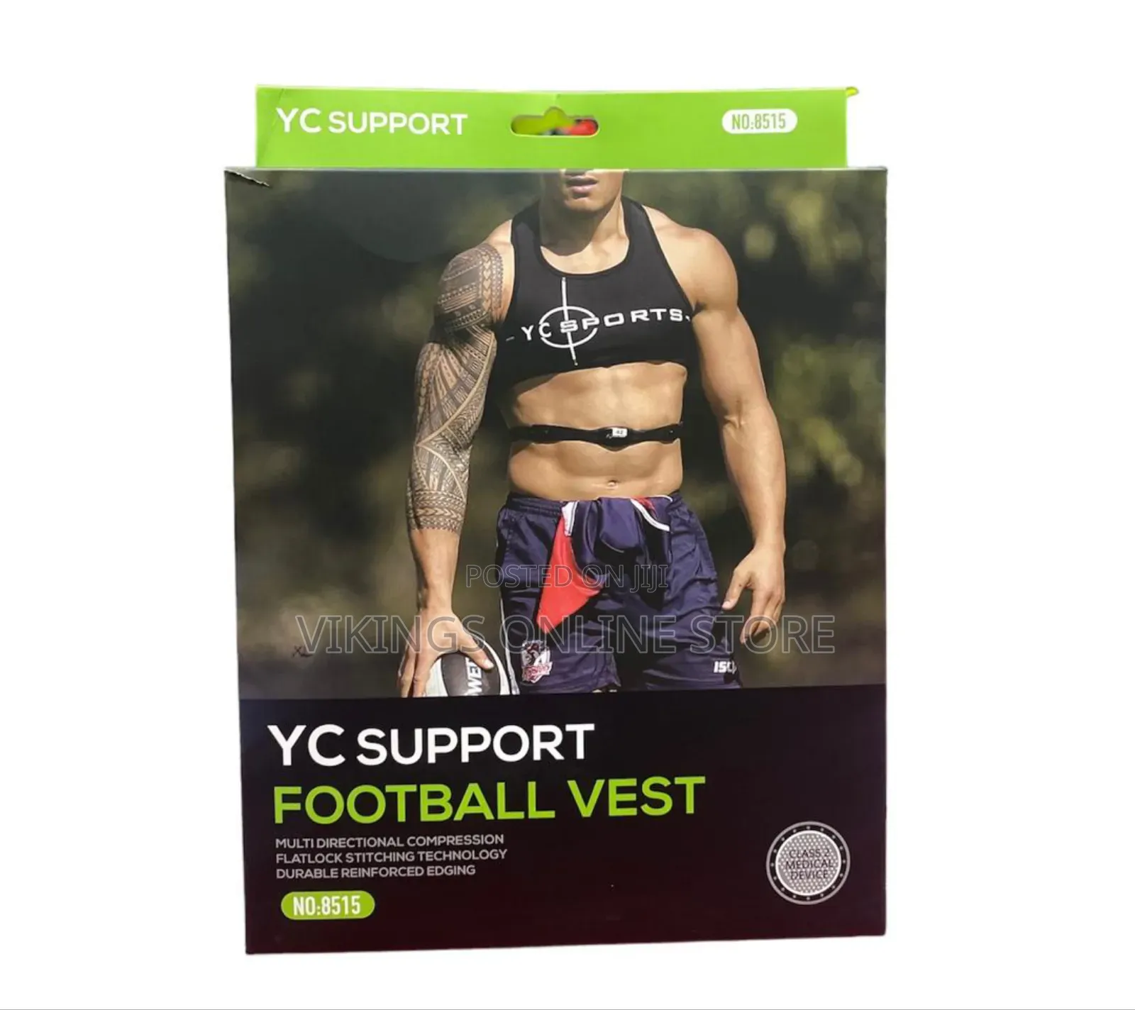 Yc Support Football Vest
