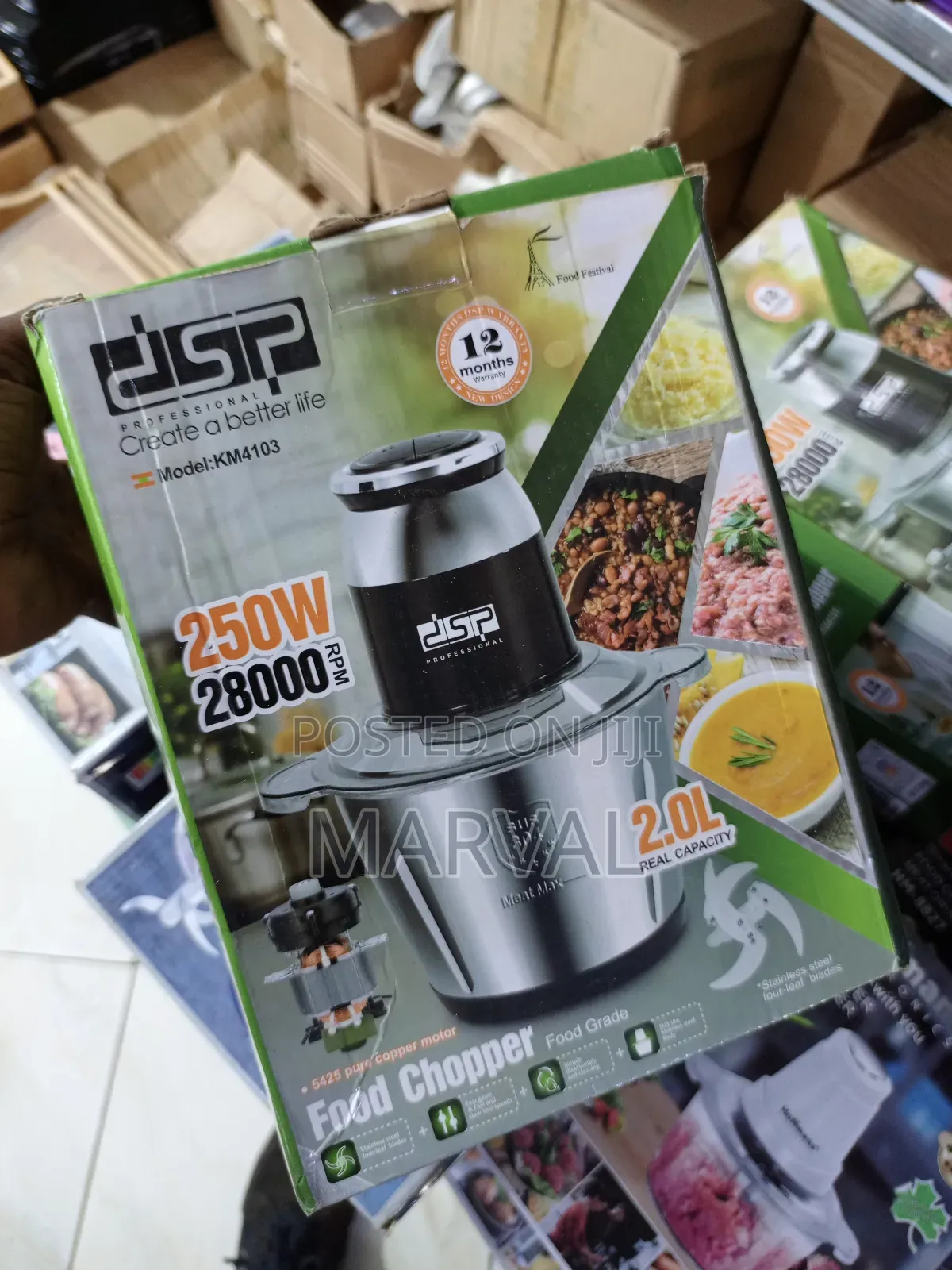 DSP 2 Litre Commercial Electric Meat Food Chopper /Grinder