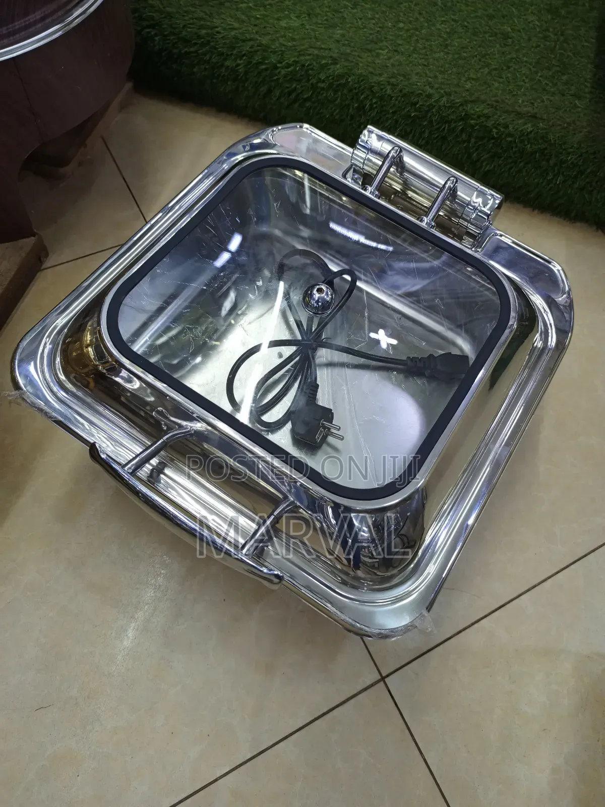 6 Liter Commercial Single Electric Heating Chafing Dish