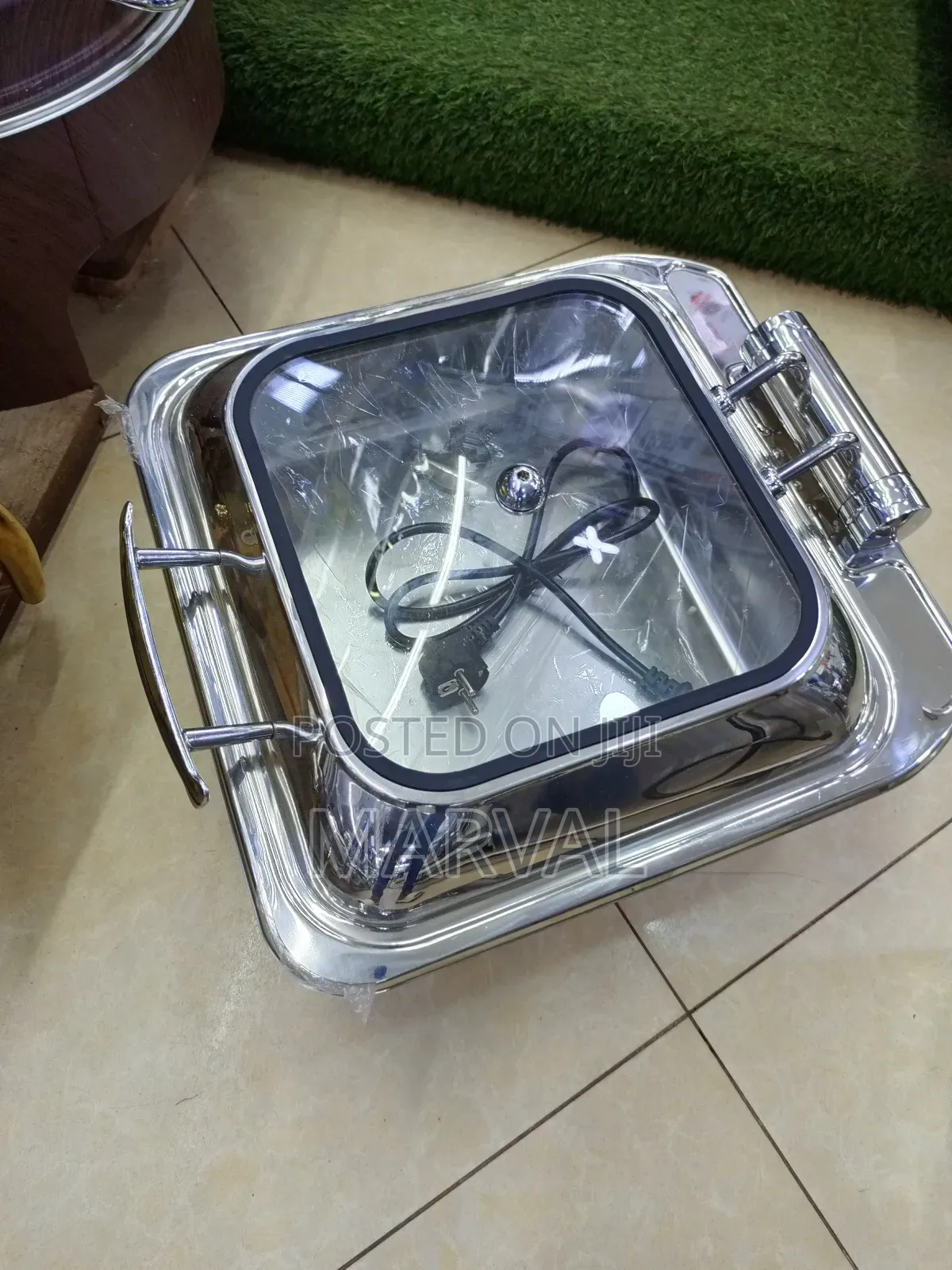 6 Liter Commercial Single Electric Heating Chafing Dish