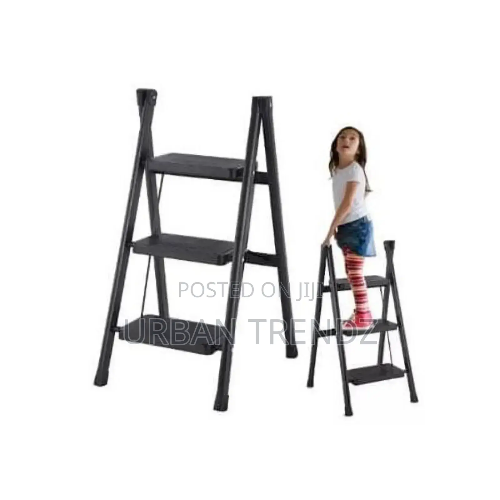 Multi-Use Steel Ladder for Household and Office