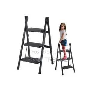 Multi-Use Steel Ladder for Household and Office